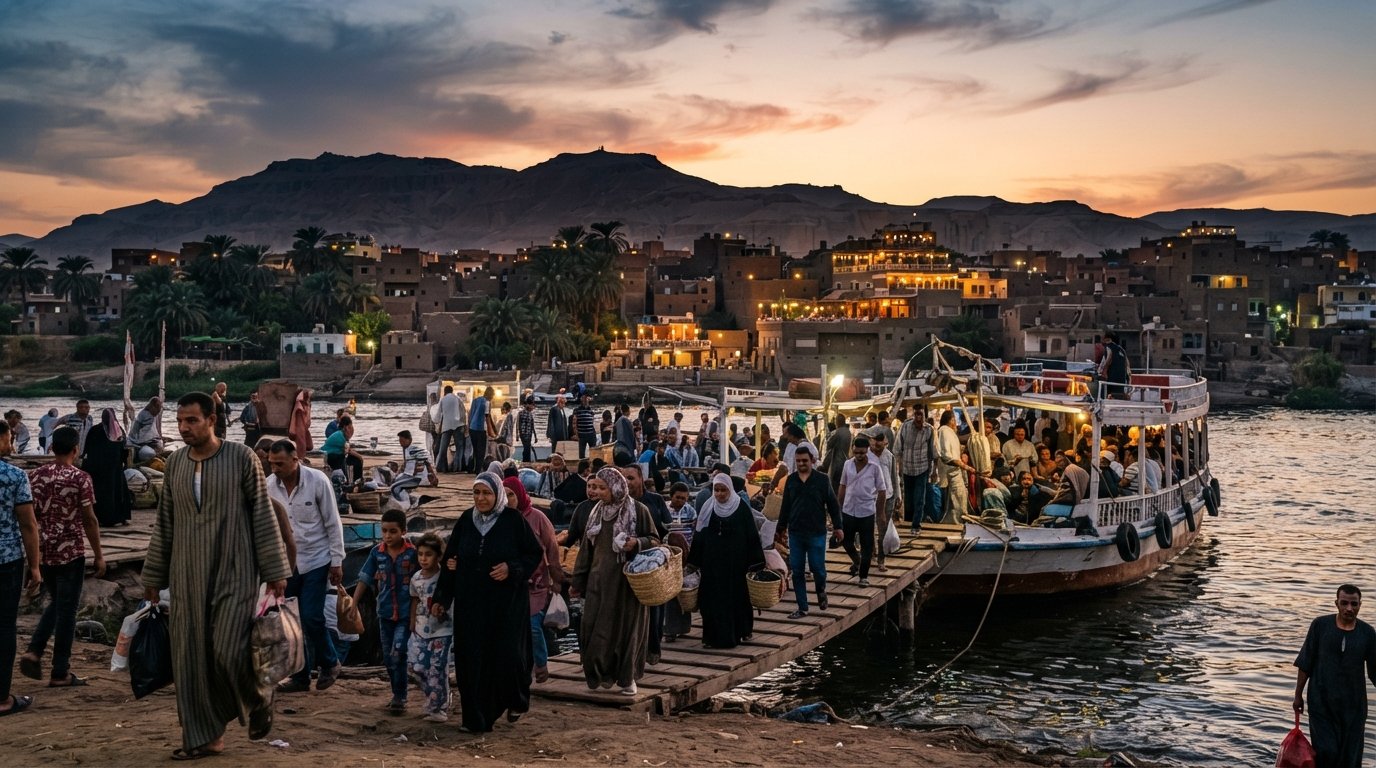 West Bank - Al-Gezira, Luxor: la parte tranquilla del Nilo