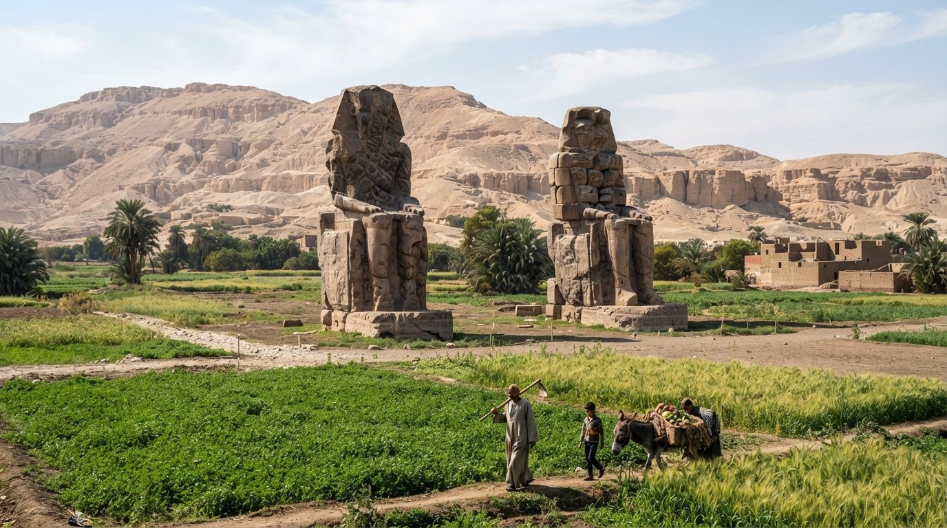 El-Bairat, Luxor: the West Bank village where the monuments wake up before you do